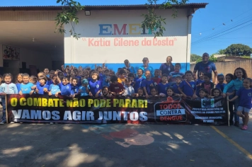 Secretaria de Saúde promove ação de combate à dengue 